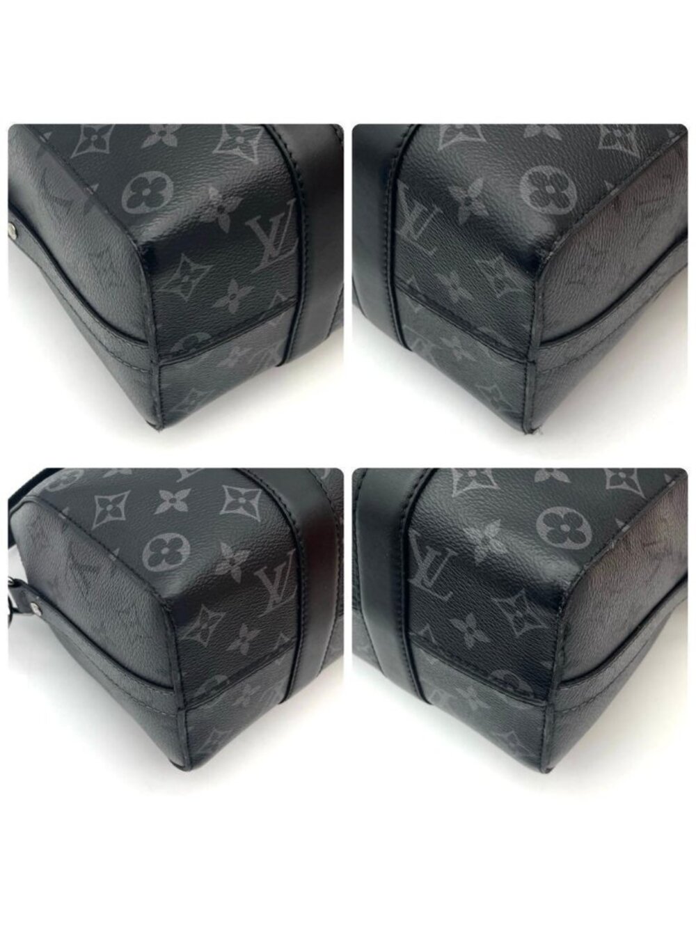 Louis Vuitton Monogram Eclipse City Keepall Shoulder Bag - Picture 8 of 10